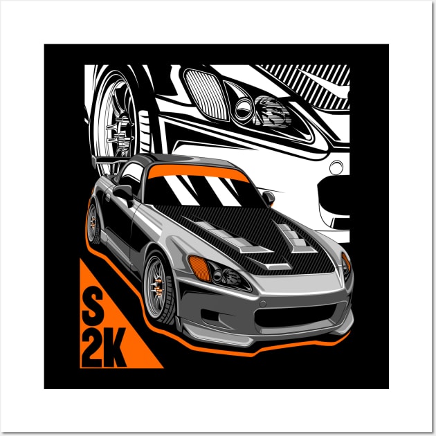 S2000 Grey S2K Wall Art by aredie19